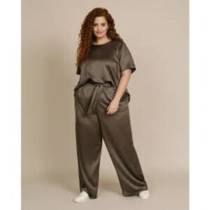NWT 11‎ Honore Maya Pant in Mushroom Size 12